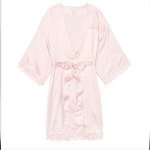 Satin "Bridesmaid" Robe Light Pink NEW